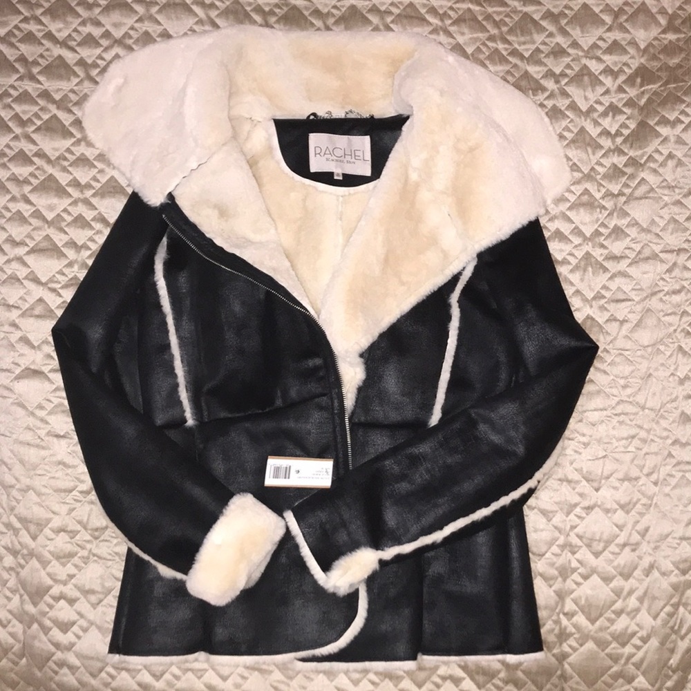 Rachel Roy faux fur jacket